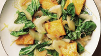 Stir-Fried Bok Choy with Tofu Recipe - BettyCrocker.com image
