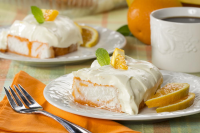 Orange Dream Angel Cake | EverydayDiabeticRecipes.com image