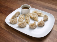 Vegetarian Steamed Dumplings Recipe | Alton Brown | Food ... image
