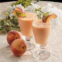 Peachy Fruit Smoothies Recipe: How to Make It image