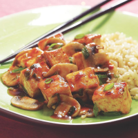 Sichuan-Style Tofu with Mushrooms Recipe | EatingWell image