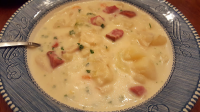 Cabbage-Ham-Potato Soup - Just A Pinch Recipes image