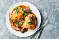 Honey-Glazed Chicken and Shallots Recipe - NYT Cooking image