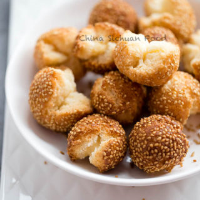 Chinese Sesame Cookie Balls (Fried Sesame Balls) | China ... image
