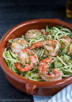 Cucumber Noodles with Garlic Shrimp - Mommy's Home Cooking ... image