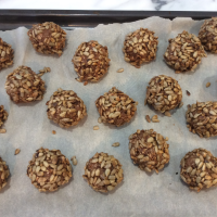 Peanut Butter Sesame Seed Balls Recipe | Allrecipes image