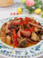 Cured Chicken Ham Sausage recipe - Simple Chinese Food image