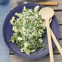 Cucumber and Baby Pea Salad Recipe - Ethan Stowell | Food ... image
