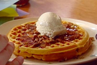 Sweet Potato Waffles Recipe | Alton Brown | Food Network image