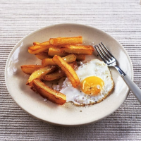 The ultimate egg and chips recipe | delicious. magazine image