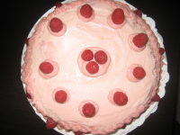 Raspberry-Laced Vanilla Cake Recipe - Food.com image