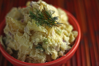 Mayo Free Potato Salad | Healthy Delicious image