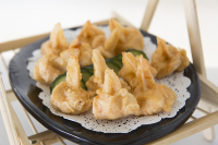 Crispy Fried Shrimp and Pork Wontons Recipe - Recipes.net image