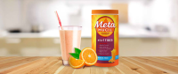 Banana-Orange Frosty High Fiber Drink Recipe | Metamucil® image