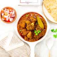 Kolhapuri Goat Curry Recipe – How to Cook Kolhapuri Goat ... image