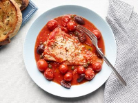 Healthy Mediterranean Baked Haddock Recipe - Food Network image
