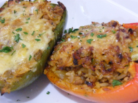 Stuffed Peppers With Pork and Rice Recipe - Food.com image
