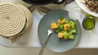 Healthy Cucumber Melon Salad Recipe - TheFoodXP image