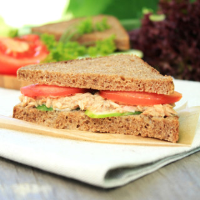Low Fat Tuna Sandwich (Diabetic Option) image