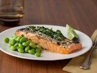 Honey Soy Grilled Salmon with Edamame Recipe | Food ... image