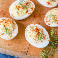 DEVILLED EGG CONTAINER RECIPES