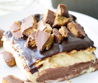 Easy Reese’s Ice Box Cake – Peanut Butter Lovers image