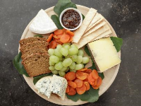 Cheese and Bread Platter Recipe | Ina Garten | Food Network image