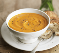 Carrot & tomato soup recipe | BBC Good Food image