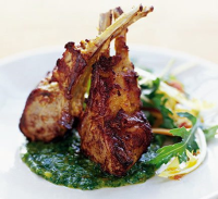 Lamb chops with Indian spices recipe | BBC Good Food image