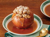 Caramel-Baked Apples Recipe | Antonia Lofaso | Food Network image