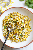 Grilled Summer Corn Salad with Feta - Skinnytaste image