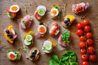 EASY CANAPES APPETIZERS RECIPES