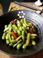 Spiced salted edamame recipe - Simple Chinese Food image