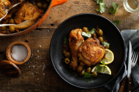 Chicken With Green Olives Recipe - NYT Cooking image