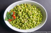 Spicy Shelled Edamame Beans, a quick and easy snack ... image