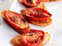 Crostini with Thyme-Roasted Tomatoes Recipe - Food Network image