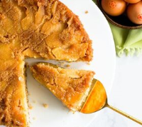 Apple Marzipan Upside Down Cake | Foodtalk image