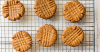 3-Ingredient Peanut Butter Cookies Recipe - PureWow image