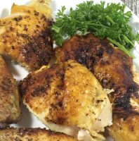 Bourbon Roasted Chicken - Two Cups of Health image