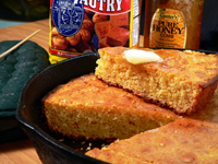 Skillet Cornbread Recipe : Taste of Southern image