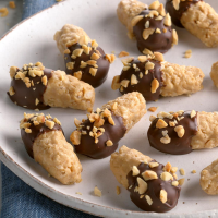 Peanut Butter Logs Recipe: How to Make It image