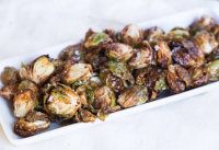 Crisping Lid Crispy Brussels Sprouts with CrispLid ... image