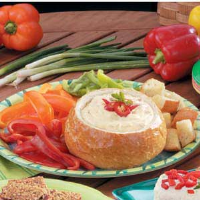 Bread Bowl Fondue Recipe: How to Make It image