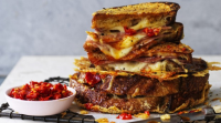 Neil Perry's ultimate ham and four-cheese toastie Recipe ... image