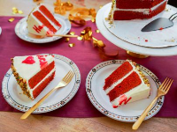 Red Velvet Birthday Cake Recipe | Molly Yeh | Food Network image