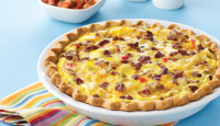 South of the Border Breakfast Pie Recipe by Kaitlin Miller image