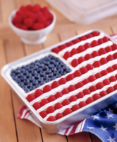 American Flag Cake - Recipes - Faxo image