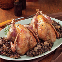 Pheasant and Wild Rice Recipe: How to Make It image