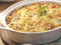 Chicken Tetrazzini with cheddar and pimentos | Just A ... image