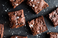 Olive Oil Brownies With Sea Salt Recipe - NYT Cooking image